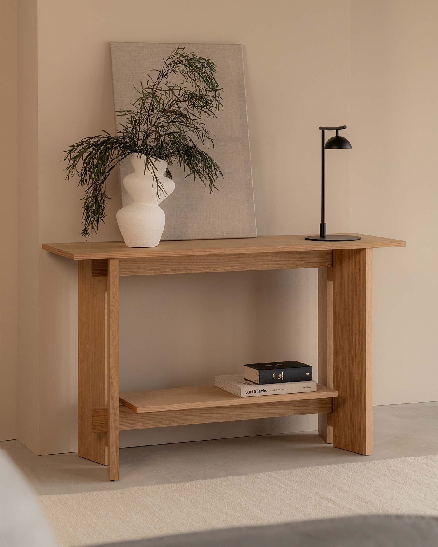 Recibidor Kyo roble natural 120 x 40 cm