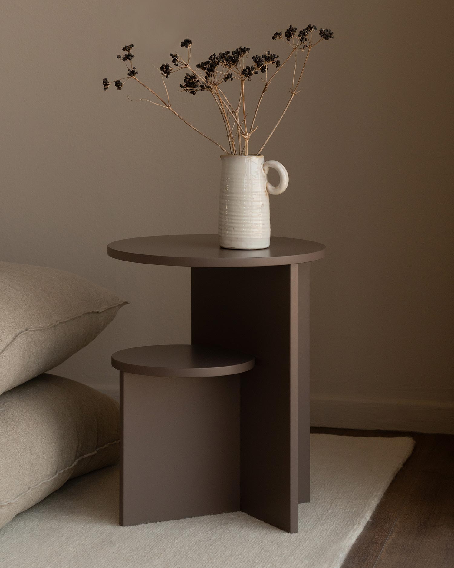 Pack 2 mesitas de noche Aura brown